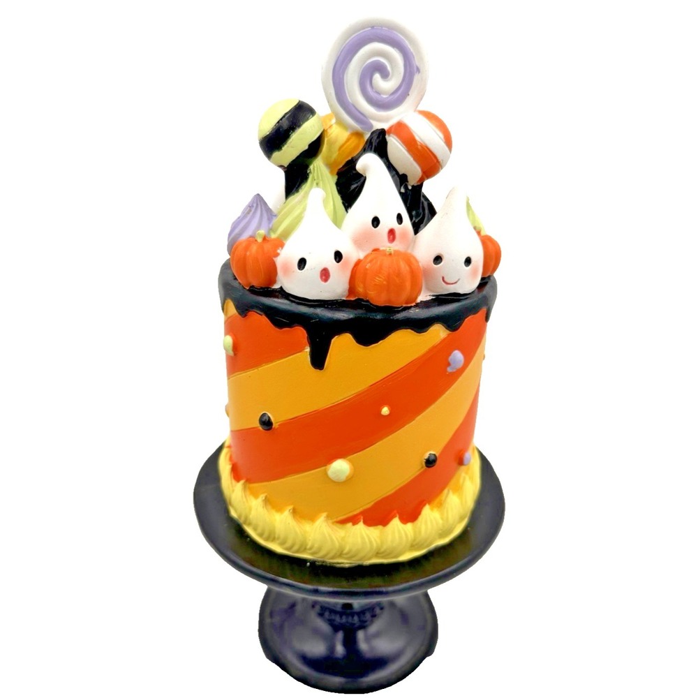 Halloween Faux Cake Decor Ghost Pumpkin Candy Sweet Treats Table Display